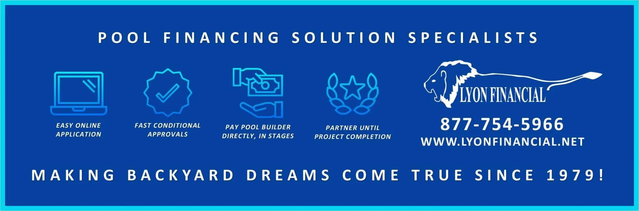 Lyon Financial, Pool Financing Solution Specialists